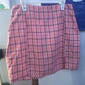 Mini skirt, bought from shein, pink